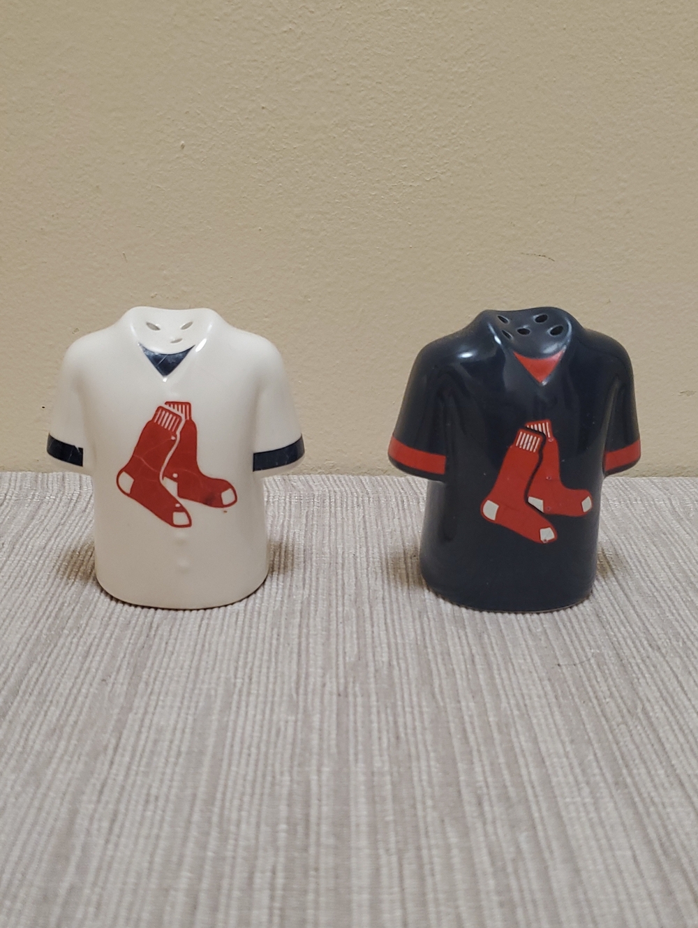 Boston Red Sox salt and pepper shaker